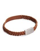 Ted Baker Scars Woven Leather Id Bracelet