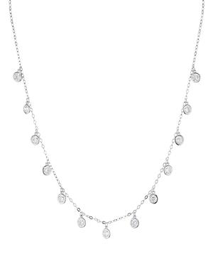 Nadri Shaker Faceted Charm Necklace, 16