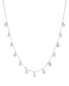 Nadri Shaker Faceted Charm Necklace, 16