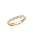 Bloomingdale's Heart Openwork Diamond Ring In 14k Yellow Gold, .25 Ct. T.w. - 100% Exclusive