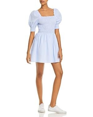 Aqua Striped Smocked Dress - 100% Exclusive
