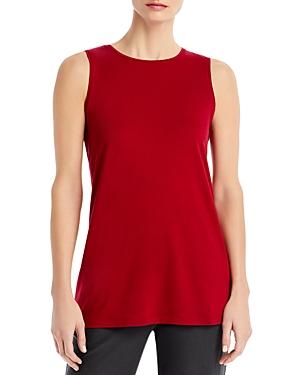 Eileen Fisher Crewneck Long Tank Top - 100% Exclusive