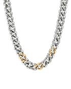 David Yurman Curb Chain Necklace With 14k Yellow Gold, 19