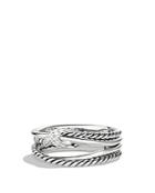 David Yurman X Collection Ring With Diamonds
