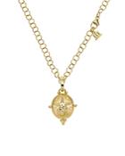Temple St. Clair 18k Yellow Gold Small Sea Star Locket With Diamonds