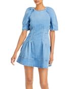 Jonathan Simkhai Holland Denim Mini Dress