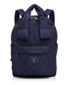 Marc Jacobs Knot Large Quilted Nylon Backpack