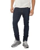 Purple Brand Skinny Fit Jeans In Raw Indigo