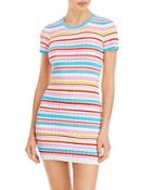 Solid & Striped The June Striped Cover-up Mini Dress