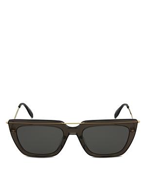Alexander Mcqueen Unisex Rectangular Sunglasses, 54mm (68% Off) - Comparable Value $470