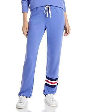 Sundry Three Color Striped Sweatpants