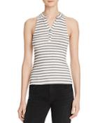 Project Social T Striped Polo Tank