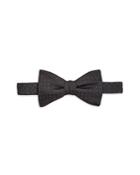 Hugo Check Silk Pre Tied Bow Tie