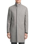 Theory Belvin Recycled Wool Blend Topcoat