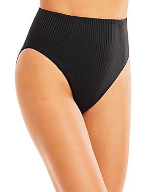 Vitamin A Sienna Ribbed High Waist Bikini Bottom
