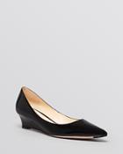 Cole Haan Pointed Toe Wedge Pumps - Bradshaw