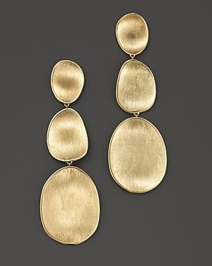 Marco Bicego 18k Yellow Gold Lunaria Three Drop Earrings