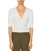 Frame Jocelyn Short-sleeve Cardigan