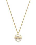 Bloomingdale's Diamond Open Half Circle Pendant Necklace In 14k Yellow Gold, 0.25 Ct. T.w. - 100% Exclusive