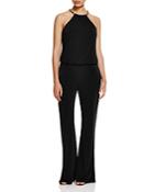Laundry By Shelli Segal Chain Embellished Jumpsuit