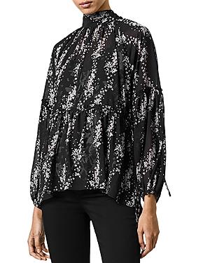Allsaints Eimer Cultivar Floral Tiered Top
