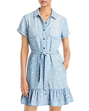 Aqua Elodie Chambray Shirt Dress - 100% Exclusive