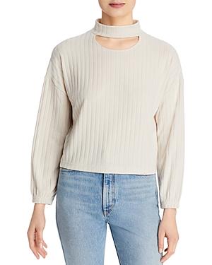 Chaser Cutout Mock Neck Sweater