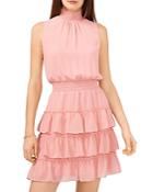 1.state Mock Neck Sleeveless Dress