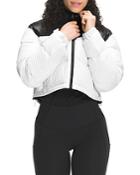 The North Face Nuptse Cropped Down Jacket