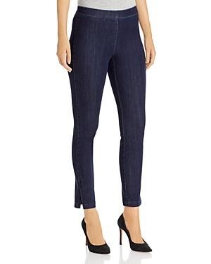Lafayette 148 New York Murray Cropped Skinny Jeans In Blue