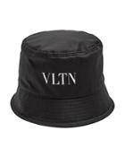 Valentino Garavani Logo Canvas Bucket Hat