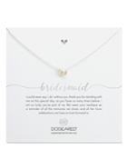 Dogeared Bridesmaid Cultured Freshwater Pearl Necklace, 16