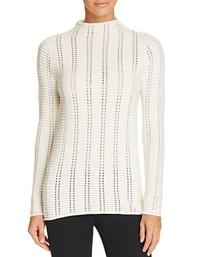French Connection Mozart Ladder Perforated Sweater