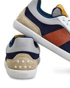 Tod's Men's Casetta Color Blocked Lace Up Sneakers
