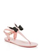 Kate Spade New York Freda Bunny Jelly Thong Sandals