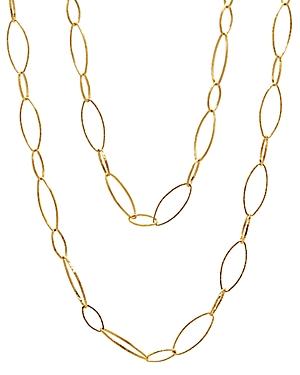 Gurhan 24k/22k Yellow Gold Large Open Link Statement Necklace, 36