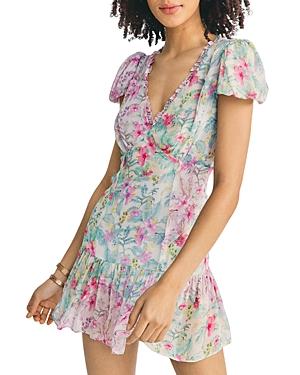 Loveshackfancy Russ Floral Mini Dress