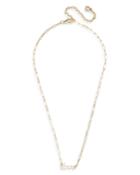 Baublebar Hera Rectangular Link Love Nameplate Necklace, 16