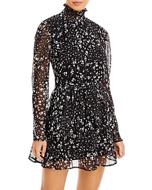 Aqua Printed Tie Waist Dress - 100% Exclusive