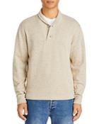Vince Double Knit Shawl Collar Sweater