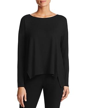 Eileen Fisher Boat Neck High/low Top