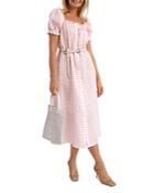 Sleeper Bridgette Linen Midi Dress