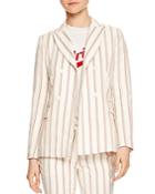 Sandro Severine Striped Blazer