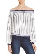 Lovers + Friends Cannes Off-the-shoulder Top