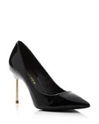 Kurt Geiger Women's Britton 90 Pointed Toe Patent Leather High-heel Pumps