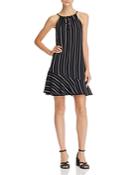 Aqua Flounced Striped Swing Dress - 100% Exclusive