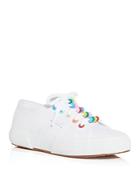 Superga Women's Classic Embellished Low Top Sneakers