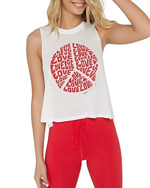 Spiritual Gangster Love Cropped Muscle Tank