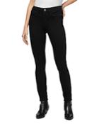 Jen 7 Skinny Jeans In Classic Black