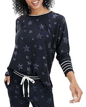 Splendid Heritage Star Print Pullover Top